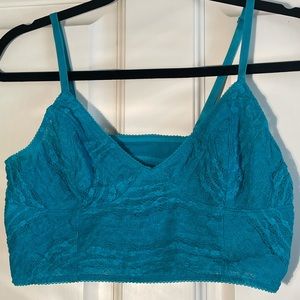 Free People teal bralette